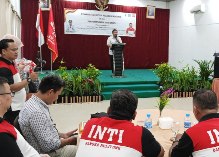 Wako Udin Apresiasi Kepedulian Inti Babel Terhadap Dunia Pendidikan di Pangkalpinang