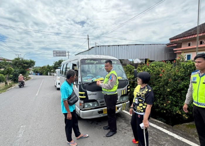 Satgas Binluh Polresta Pangkalpinang Gelar Rampcheck di Terminal Selindung, Pastikan Keselamatan Penumpang