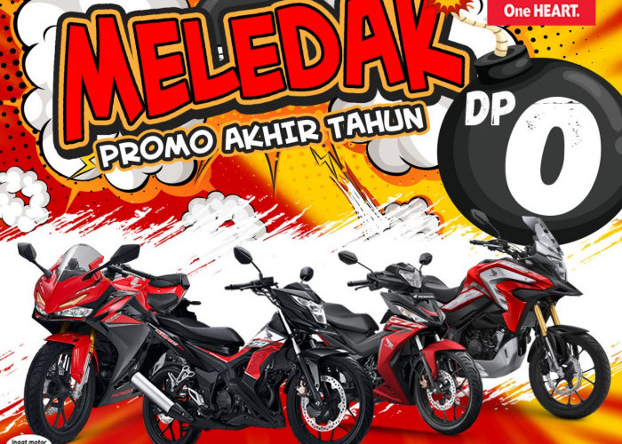 Ada Promo Meledak Akhir Tahun di Tunas Honda Payung, DP 0 Rupiah