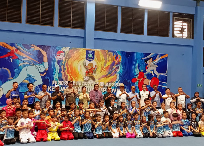 Dorong Prestasi Atlet, PT Timah Tbk Dukung Kejuaraan Wushu Tingkat Provinsi Babel