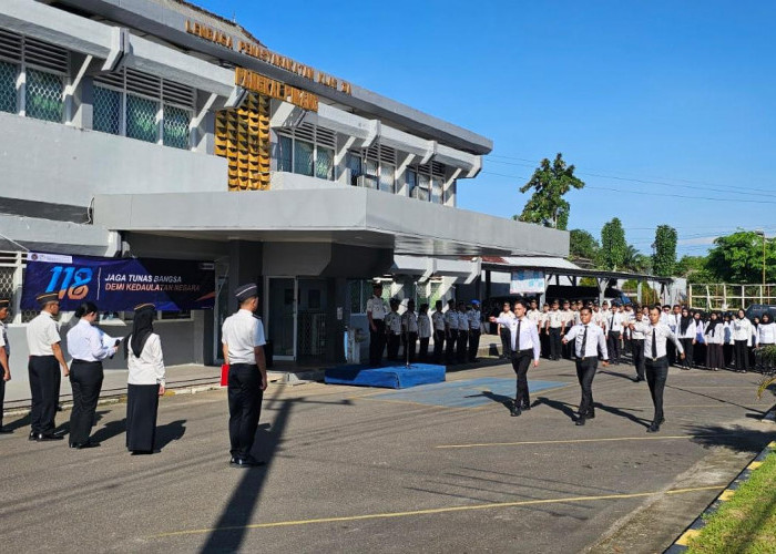 Lapas Pangkalpinang Dukung Program Strategis Nasional pada Peringatan Harkitnas ke-118