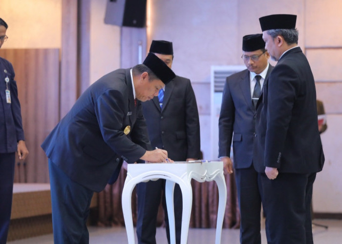 Kukuhkan Kepala BPKP, Gubernur Hidayat Dorong Kolaborasi Pengawasan Keuangan Daerah