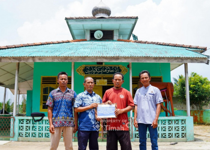 Dukung Kehidupan Sosial dan Spiritual, PT TIMAH Tbk Bantu Pembangunan Rumah Ibadah di Pemali