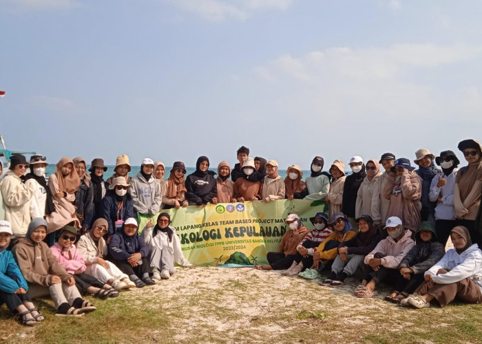 Biologi UBB Eksplorasi Pulau Semujur, Ciptakan Kelas Kolaboratif dan Partisipatif