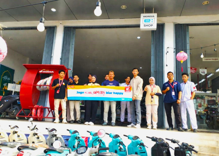 Asik Tapi Aman! Honda Toboali Ajak Generasi Muda Riding dengan #CariAman