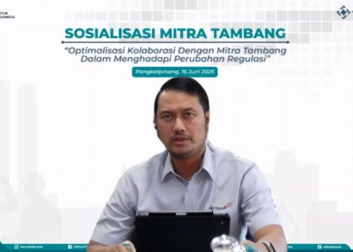 Perkuat Tata Kelola Sistem Kemitraan, PT Timah Gelar Sosialiasi Mitra Tambang 