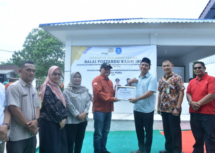 Resmikan Posyandu dan RTLH, Wujud Nyata Kolaborasi Pemkab Bangka dan Swasta untuk Masyarakat