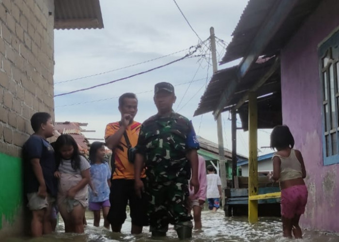 Pasang Air Laut, Kampung Tanjung Kembali Terendam Rob