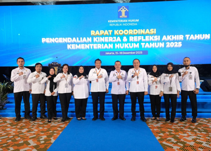 Kemenkum Babel Ikuti Hari Ketiga Rakordal dan Refleksi Akhir Tahun Kementerian Hukum 2025
