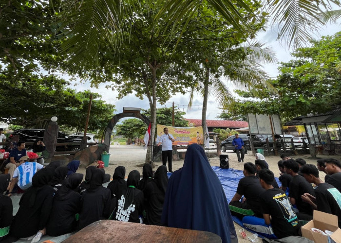 GTK dan Siswa SMA N 2 Puding Besar Ikut Pendidikan Karakter di Batu Bedaun