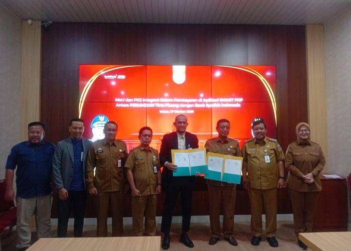 Pemkot Pangkalpinang MoU Dengan BSI, Integrasikan Program PKP Smart dan Pembayaran Digital