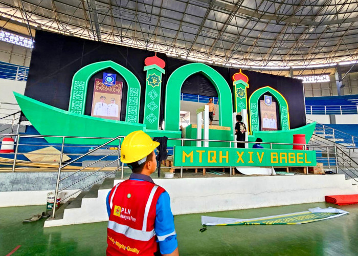 PLN Babel Sukses Amankan Pasokan Listrik MTQ XIV Bangka Belitung di Bangka Barat