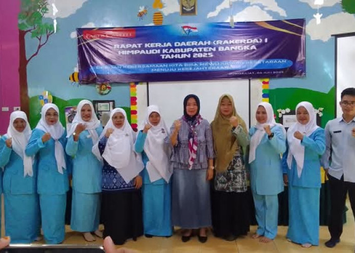 Tingkatkan Peran dan Kualitas, HIMPAUDI Kabupaten Bangka Gelar Rakerda I dan Kepah