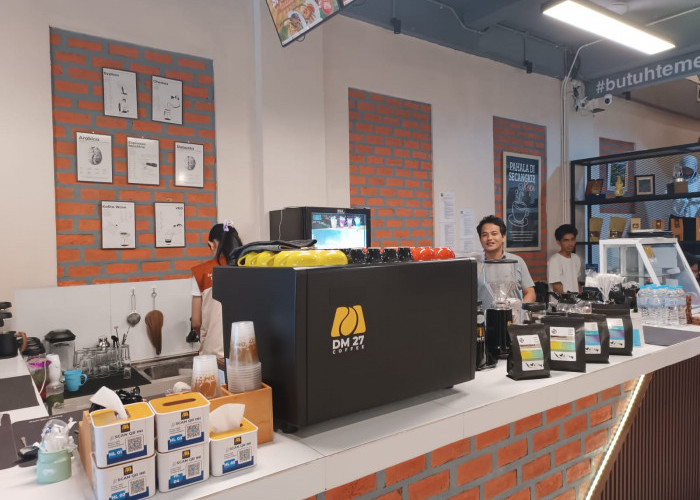 DM 27 Coffee Shop Hadir di Pangkalpinang, Nongkrong Sambil Nostalgia Sejarah dan Cicip Menu Kekinian