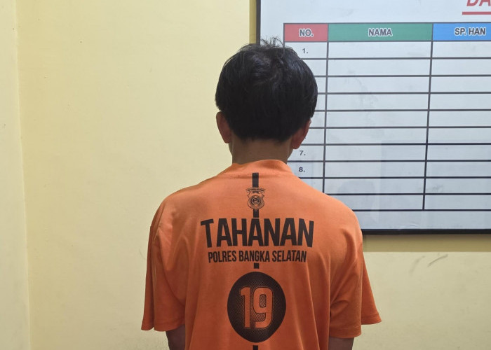Baru Sampai Dermaga Toboali, Pria Asal Tulung Selapan Ini Ditangkap Satresnarkoba, Ternyata Bawa Ini 