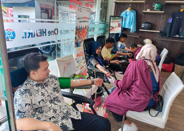 Setetes Darah, Sejuta Harapan: Honda Babel Hadirkan Aksi Kemanusiaan yang Menggerakkan Hati