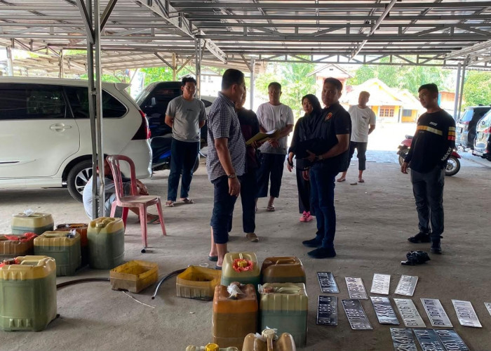 Polres Bangka Bongkar Penimbunan BBM Bersubsidi di Belinyu, Modus Pakai Banyak Barcode MyPertamina