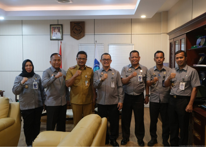 Jelang Purnabakti, Kakanwil Kemenkum Babel Johan Manurung Silaturahmi dengan Sekda Babel