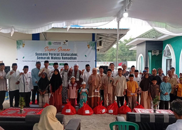 MUI, LPPOM Babel Sukses Gelar Super Semar 1447 H dan Berbagi Bersama 40 Yatim Piatu dan Dhuafa