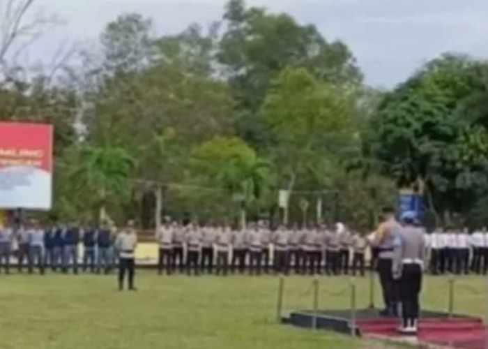 Ciptakan Pilkada Damai, Polres Bateng Perkuat Satkamling 