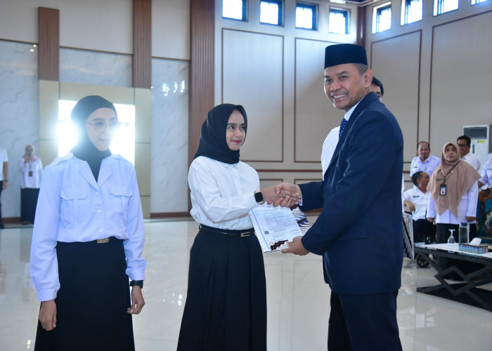 123 CPNS Bangka Terima SK
