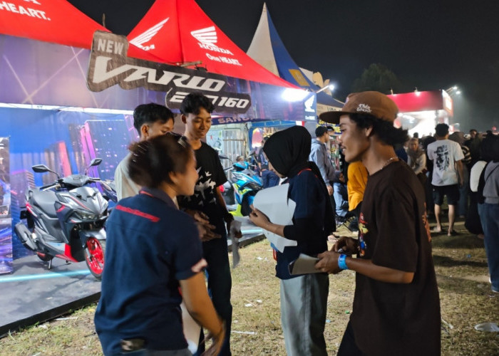 Honda Babel Guncang Kelapa Expo Vol. 2, Banjir Promo dan Hiburan untuk Masyarakat Babel