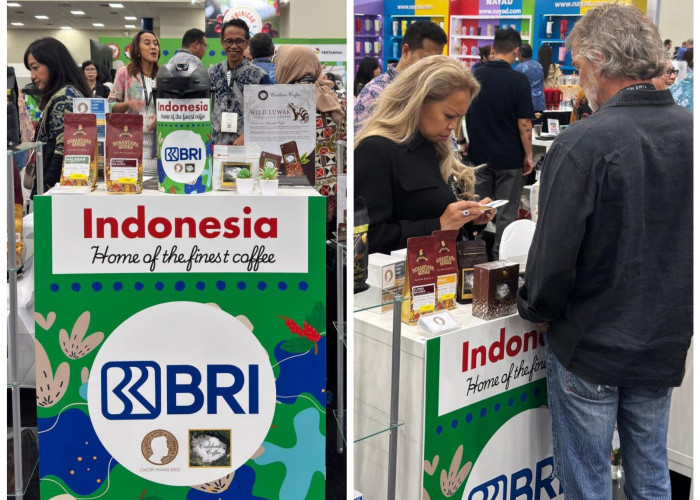 Tampil di Pameran Kopi Dunia di Amerika Serikat, UMKM Kopi Binaan BRI Tembus Pasar Internasional