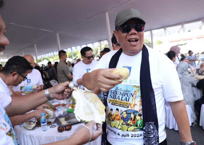 15.000 Durian dari Kelekak Babel Harumkan Seisi Jogja Expo Center