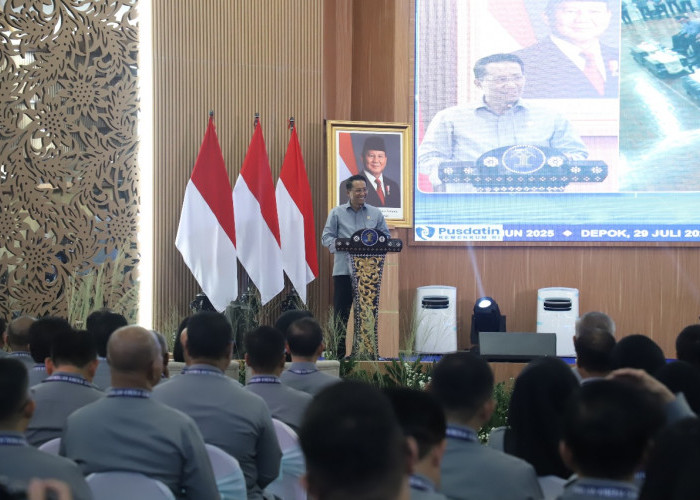 Auditorium Pengayoman Pancasila BPSDM Hukum Diresmikan Menteri Hukum