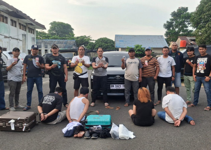 Komplotan Penipu Warga Sungailiat dan Pangkalpinang Dibekuk Tim Kelambit dan Buser Naga