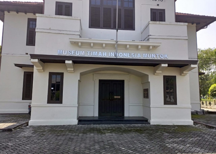 PT Timah Tbk Renovasi Gedung Museum Timah Indonesia Muntok, MTI Tutup Sementara