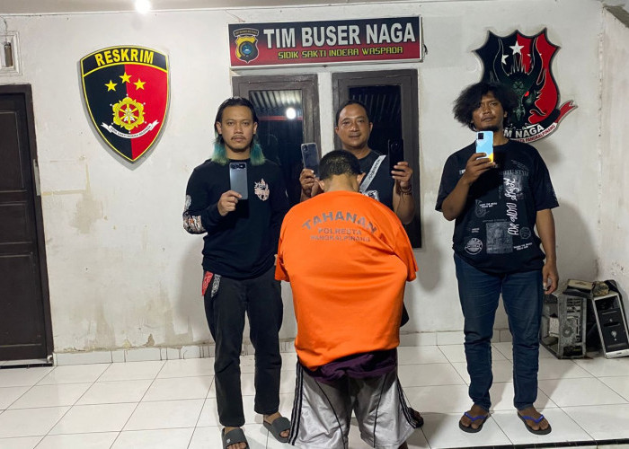 Residivis Kasus Pencurian Kembali Berulah, Curi HP Warga di Pangkalpinang