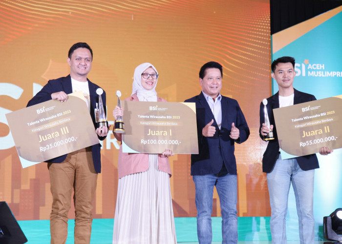 BSI Dukung Pengembangan Ekosistem Kewirausahaan Lewat Talenta Wirausaha BSI dan BSI Aceh Muslimpreneur