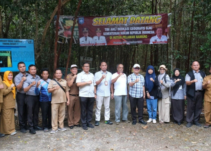 Kanwil Kemenkum Babel Dampingi Pemeriksaan Substantif IG Jamur Pelawan Namang