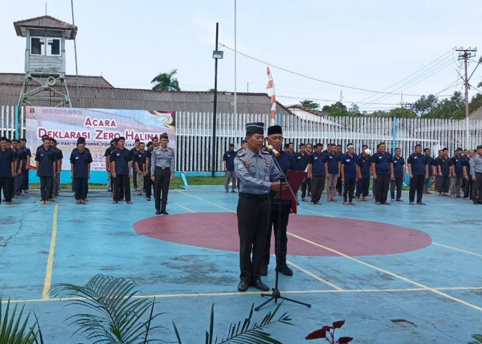 Kadivpas Kunrat Kasmiri Apresiasi Ikrar Zero Halinar di Lapas Kelas IIA Pangkalpinang