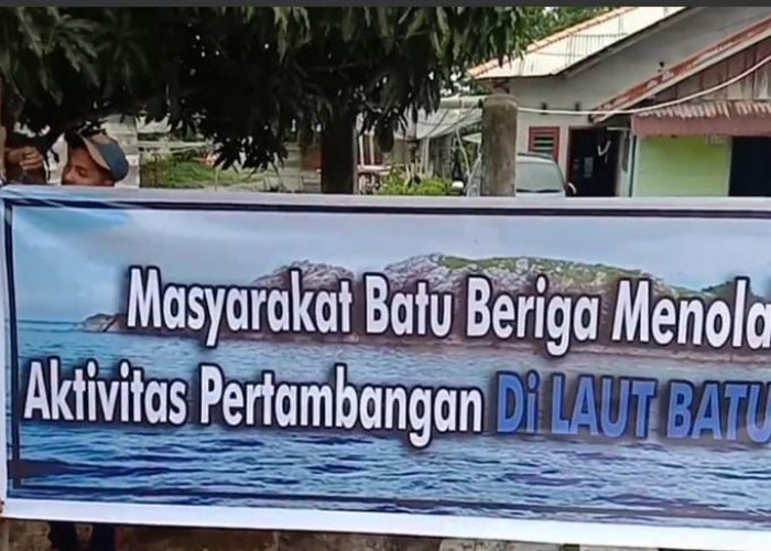 Surat Kaleng Tambang Laut Tanpa Ada Sosialisasi Buat Warga Beriga Resah