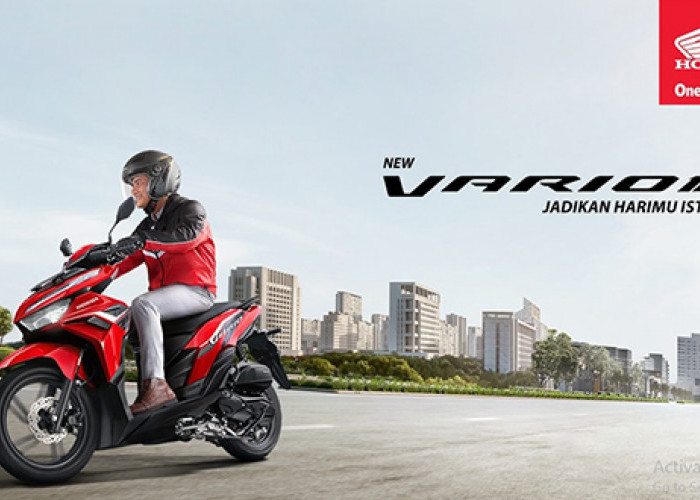 New Honda Vario 125 Penuh Fitur Mumpuni