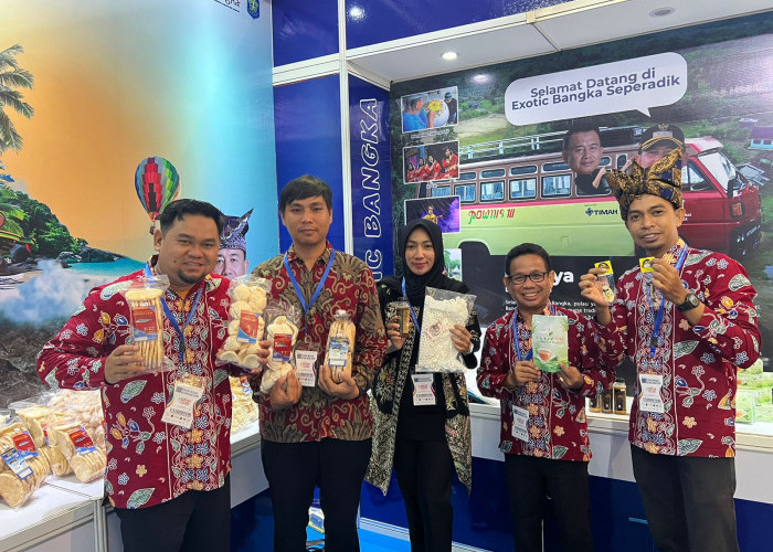 Ikut Gebyar Wisata Nusantara Expo, Dinparbud Bangka Pamerkan Ini