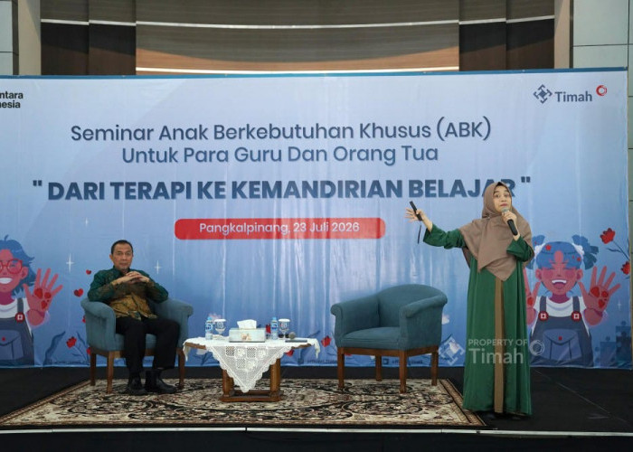  PT Timah Bekali Guru dan Orang Tua untuk Dorong Kemandirian Belajar Anak Berkebutuhan Khusus