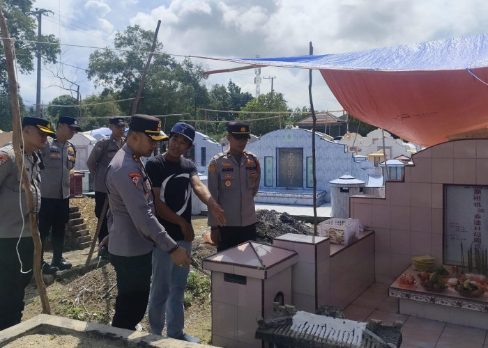 155 Personil Polres Amankan Perayaan Paskah dan Cheng Beng di Bangka Barat