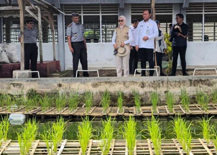 Melati, Anggota Komisi XIII DPR RI Puji Langkah Ketahanan Pangan Lapas Pangkalpinang