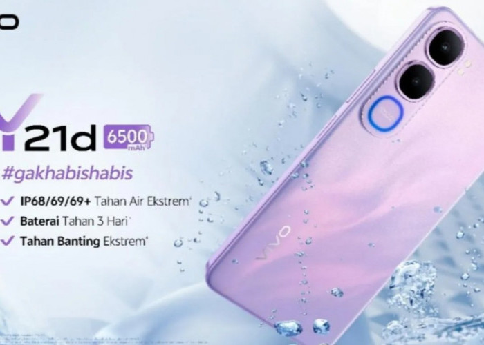Vivo Y21d Masuk Indonesia, Standar Militer, Baterai Besar, Harga Rp2 Jutaan