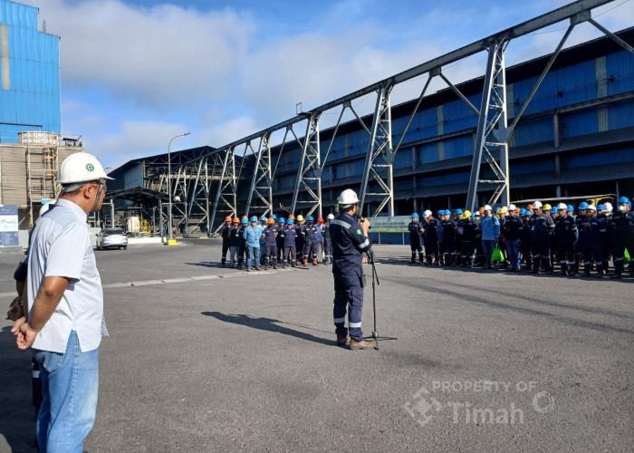Komitmen K3 PT Timah, Apel Gabungan Jadi Penguat Budaya Keselamatan dan Kinerja Produksi