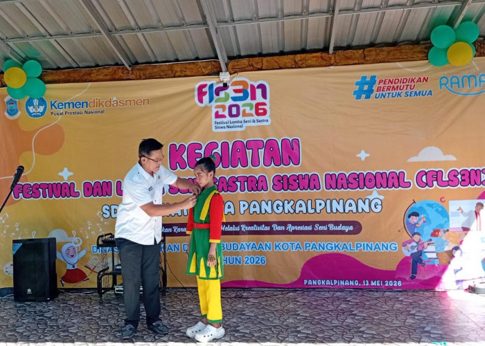 FLS3N SD Tingkat Kota Pangkalpinang 2026 Optimis di Seni Kriya dan Anyaman ke Nasional