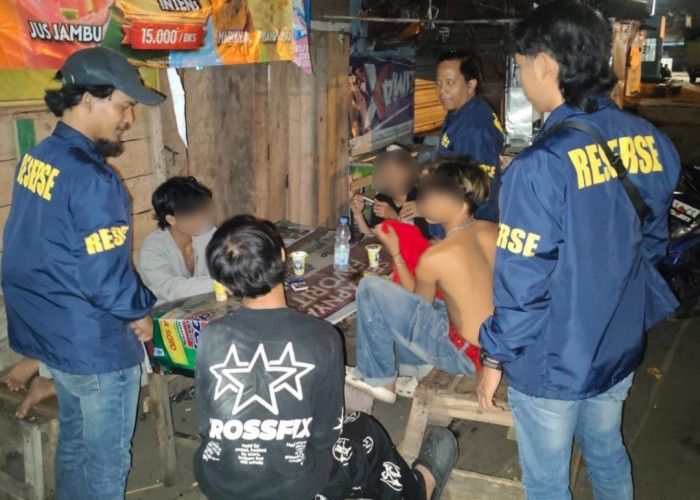 Tim URC Polda Babel Gelar Patroli di Pangkalpinang, Bubarkan Remaja Nongkrong hingga Tengah Malam