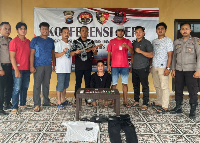 Bacok Tetangga, Goseng Ditangkap Buser Naga