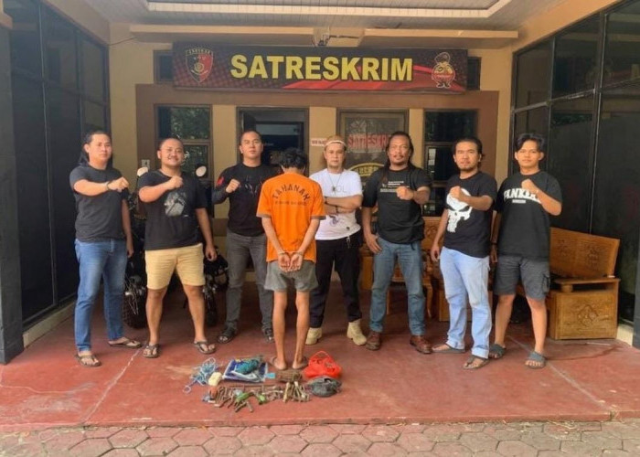 Residivis Bobol Gudang Alat Tukang di Gadung, Barang Curian Dikubur hingga Disembunyikan di Plafon