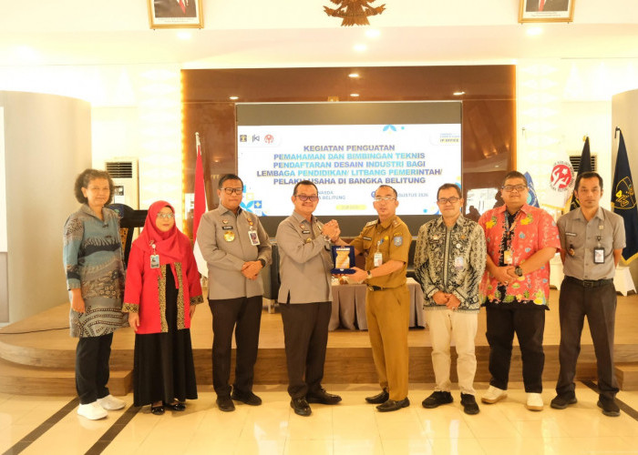 Kanwil Kemenkum Babel dan DJKI Perkuat Pemahaman Pendaftaran Desain Industri bagi Akademisi dan Pelaku Usaha