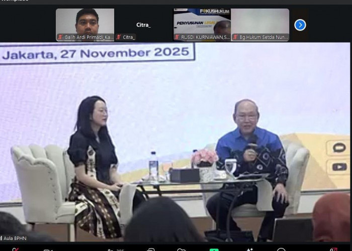 Kanwil Kemenkum Babel Ikuti Forum Peningkatan Kapasitas Analis Hukum Bertema Penyusunan Legal Opinion