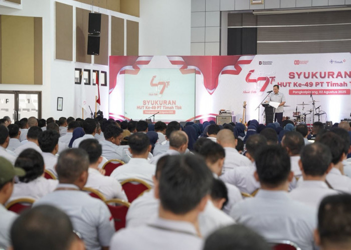 Untuk Merah Putih, Langkah Nyata PT Timah dalam 49 Tahun Mendukung Pembangunan Nasional 